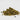 Pile of dried green herbs on a white background
