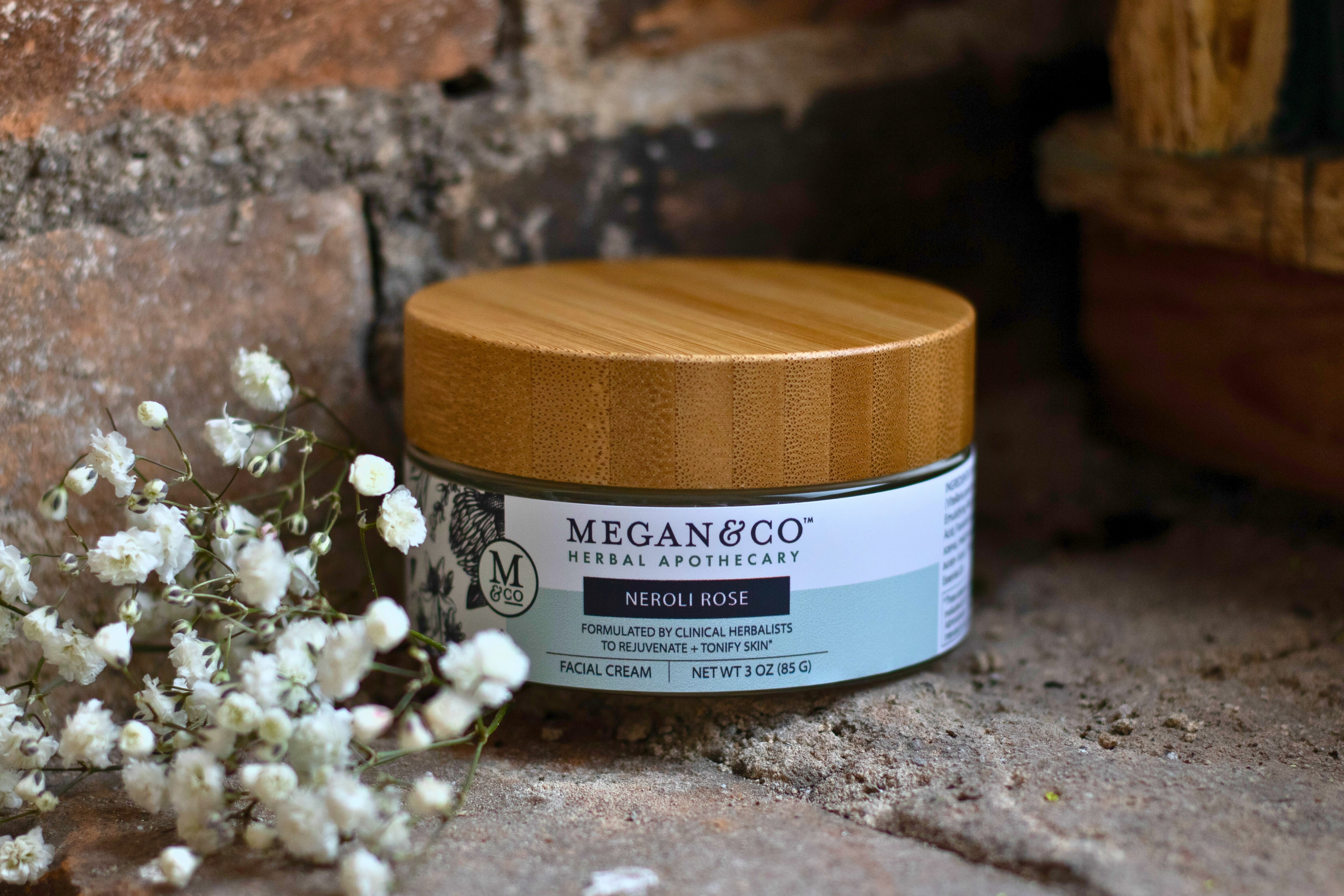 Neroli Rose, Face Cream (3oz): Luxurious + Rejuvenate