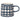 A side profile of a 12 oz navy blue stoneware mug decorated with a white, debossed celestial pattern featuring rows of crescent and full moons, shown without its stainless steel strainer.