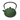 Tokusa Green 27oz Cast Iron Tea Pot